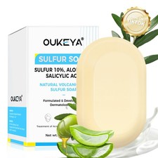 OUKEYA Sulfur Soap For Face &