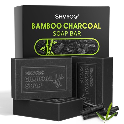 Bamboo charcoal soaps - bamboo,