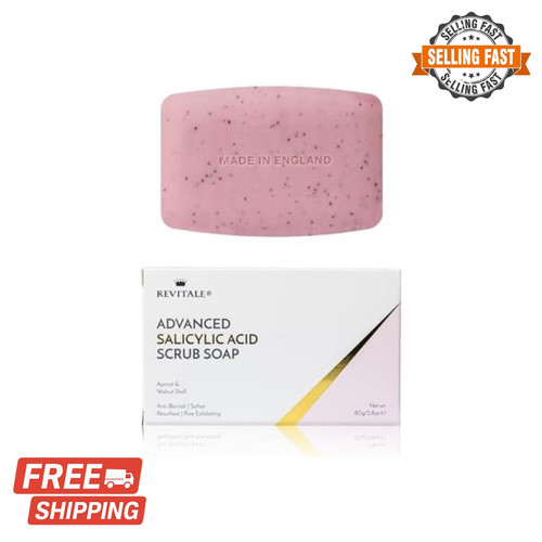 Salicylic acid scrub soap - soap, pore