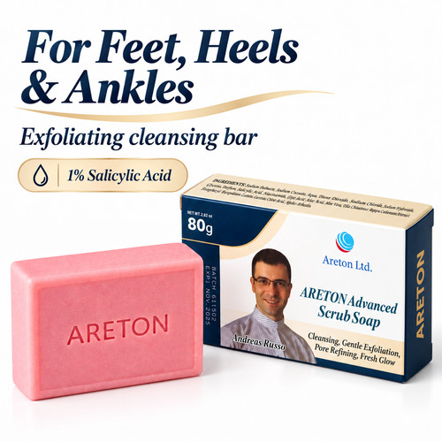 Foot scrub soap salicylic - foot,